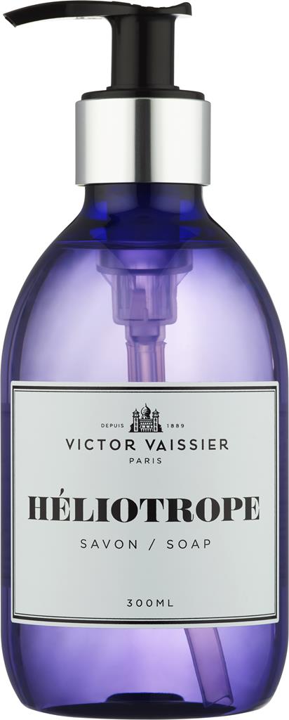 Bild på Victor Vaissier Héliotrope Soap Svart Vanilj och Vit mysk, 300 ml