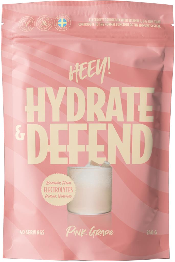 Bild på Heey! Hydrate & Defend, Pink Grape, 240 g