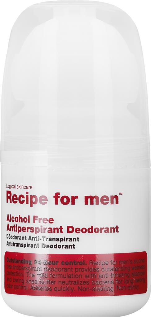 Bild på Recipe For Men Alcohol Free Antiperspirant Deo, 60 ml