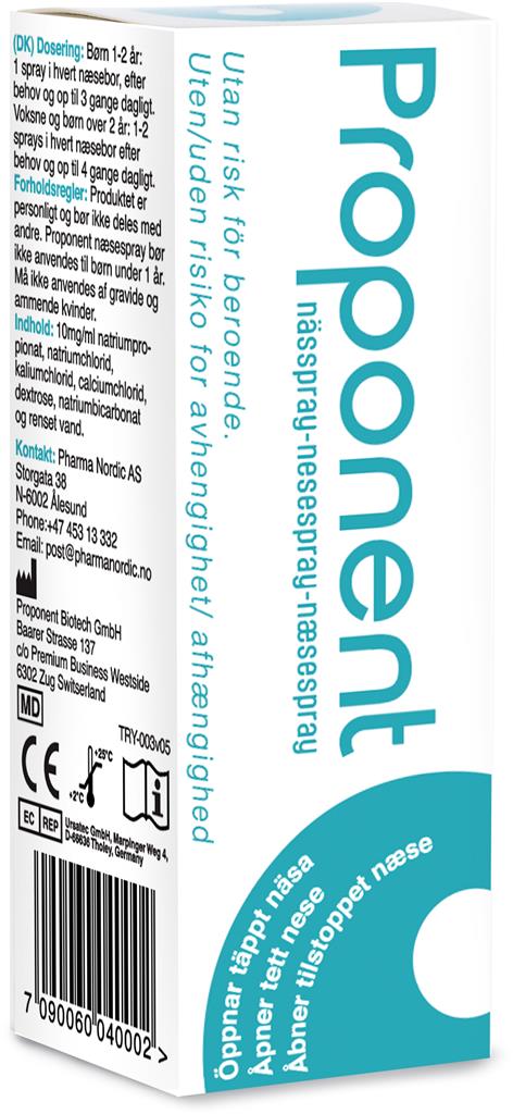 Bild på Proponent nässpray, 20 ml