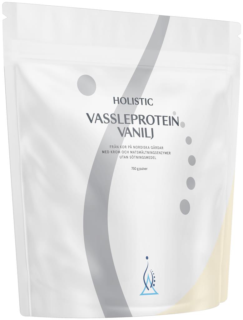 Bild på Holistic Vassleprotein Vanilj, 750 g