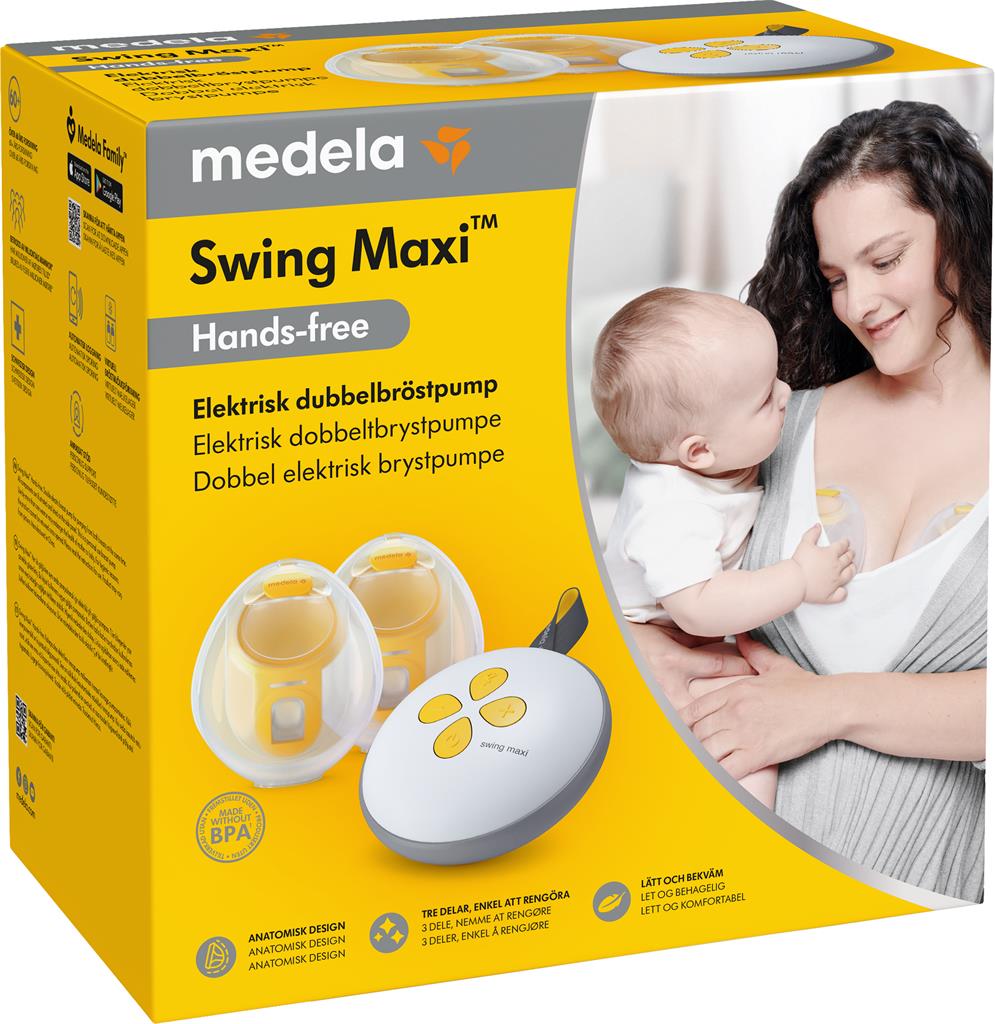 Bild på Medela Swing Maxi Hands-free bröstpump, 1 st