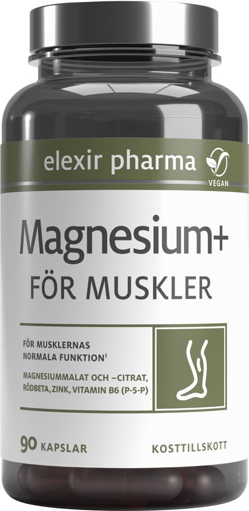 Bild på Elexir Magnesium+ För Muskler, 90 st