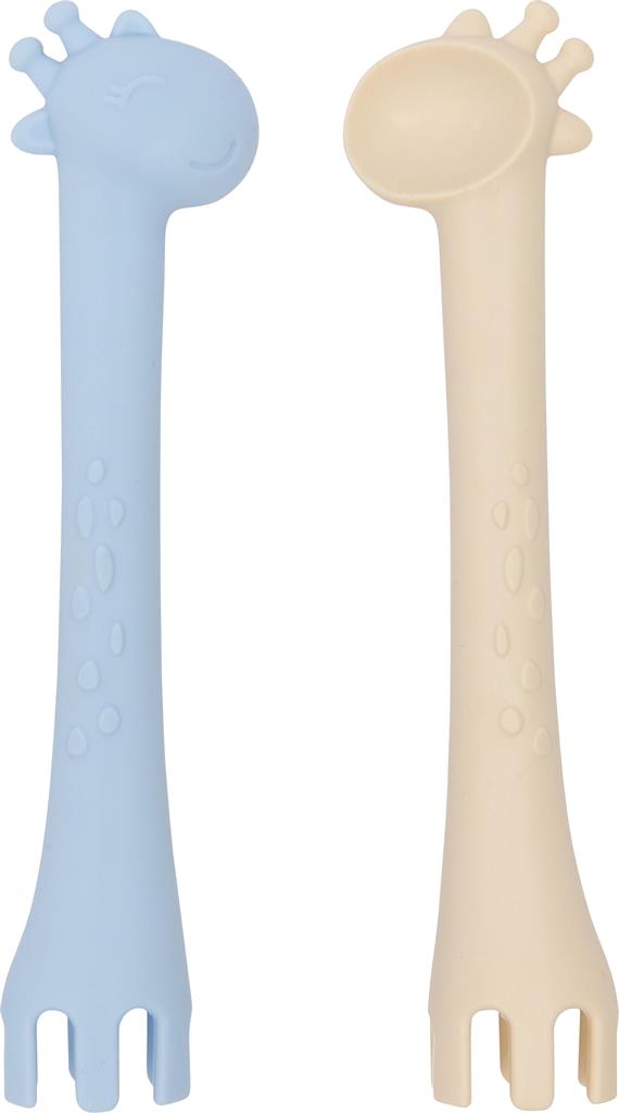 Bild på LES ENFANTS Barnbestick Silikon Blå Sand, 1 st