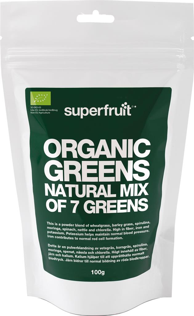 Bild på Superfruit Organic greens, 100 g