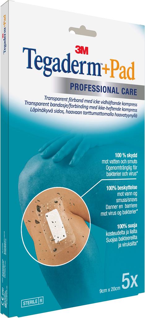 Bild på Tegaderm +Pad 9 x 20 cm, 5 st