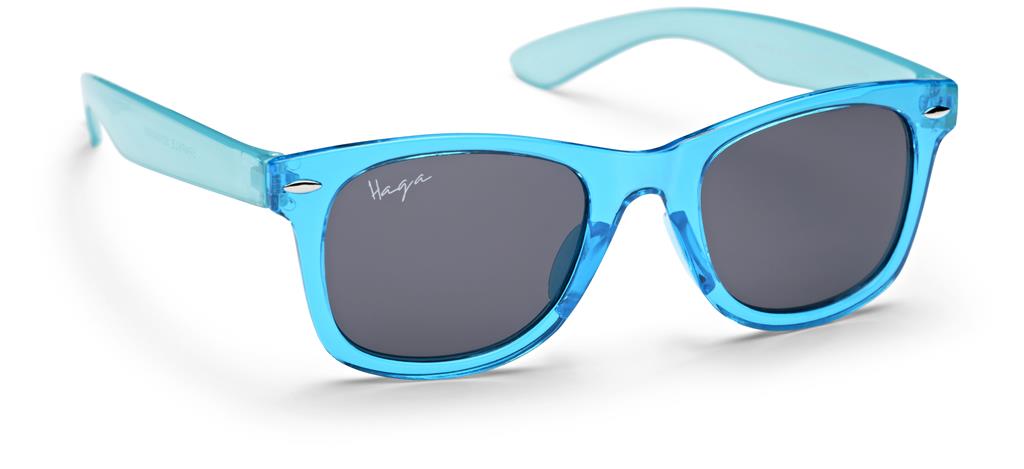 Bild på Haga Eyewear Barnsolglasögon Frosty Blue 4-7år, 1 st