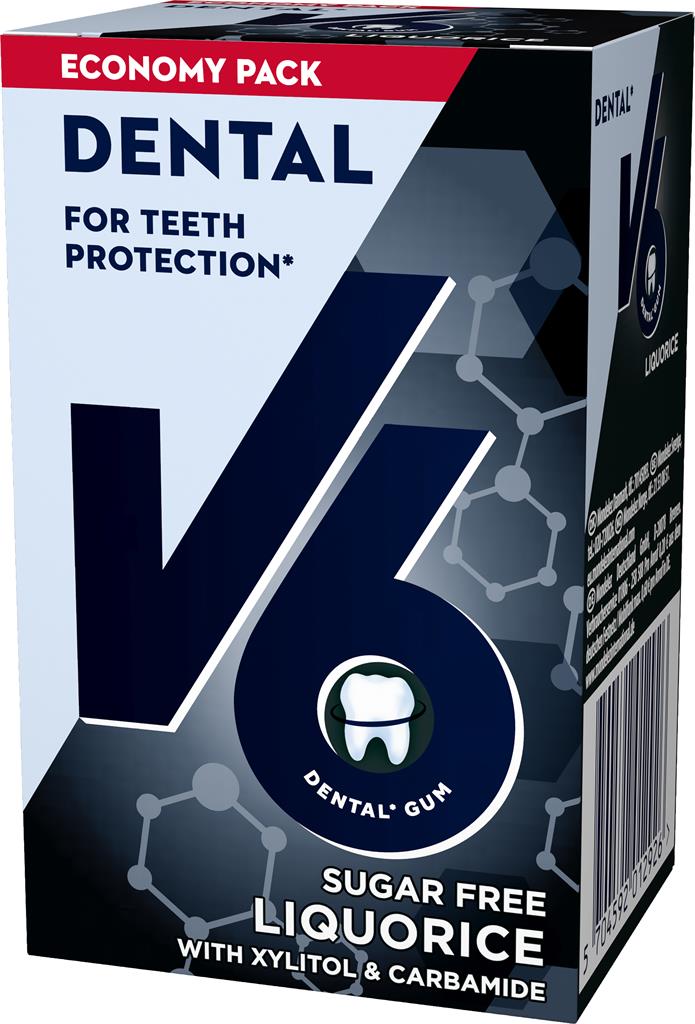 Bild på V6 Dental Care Liquorice, 70 g