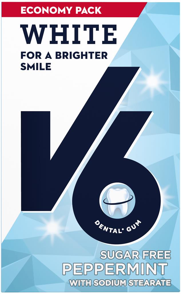 Bild på V6 White Peppermint, 72 g