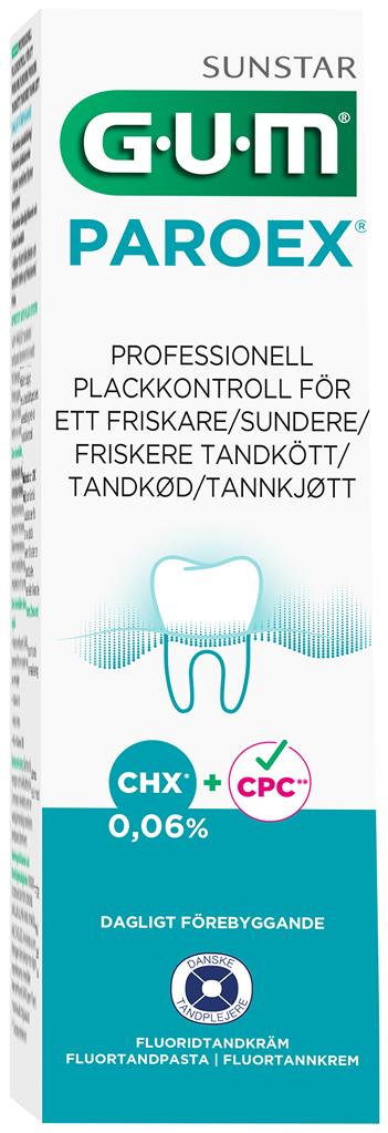 Bild på GUM Paroex Tandkräm 0.06%, 75 ml