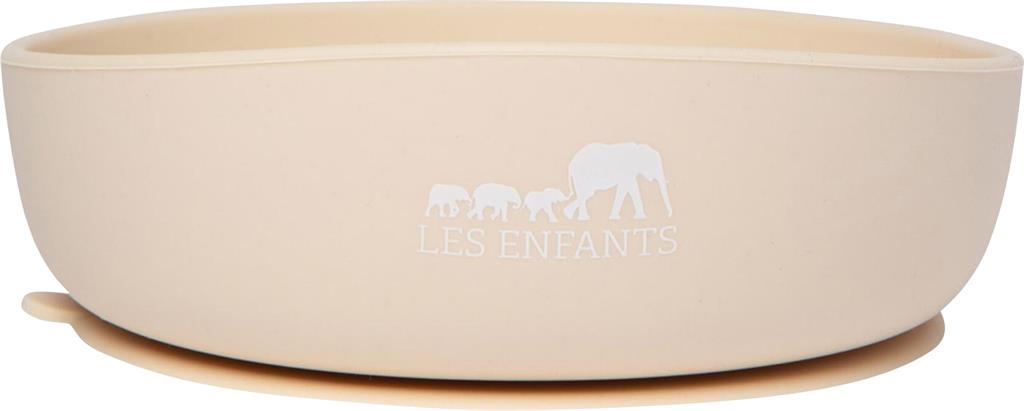 Bild på LES ENFANTS Baby Tallrik Silikon Sand, 1 st