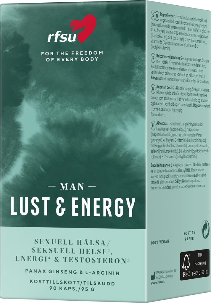 Bild på RFSU Lust & Energy Man, 90 st