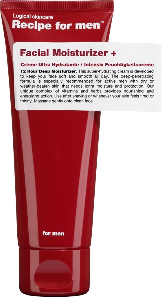 Bild på Recipe For Men Facial Moist+, 75 ml