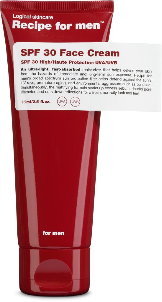 Bild på Recipe For Men SPF30 Facial Moist, 75 ml
