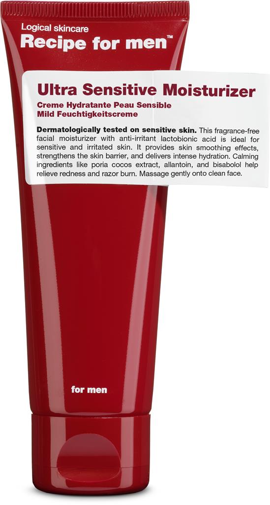 Bild på Recipe For Men Ultra Sensitive Moisturizer, 75 ml