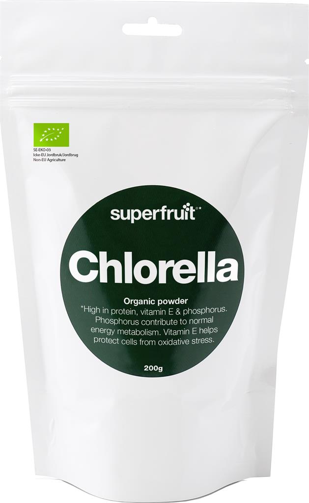Bild på Superfruit Chlorellapulver, 200 g