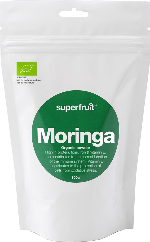 Bild på Superfruit Moringapulver, 100 g
