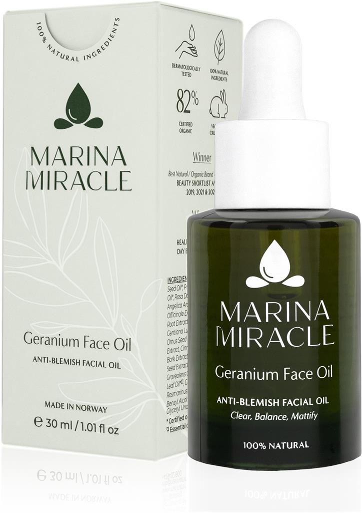 Bild på Marina Miracle Geranium Face Oil, 30 ml