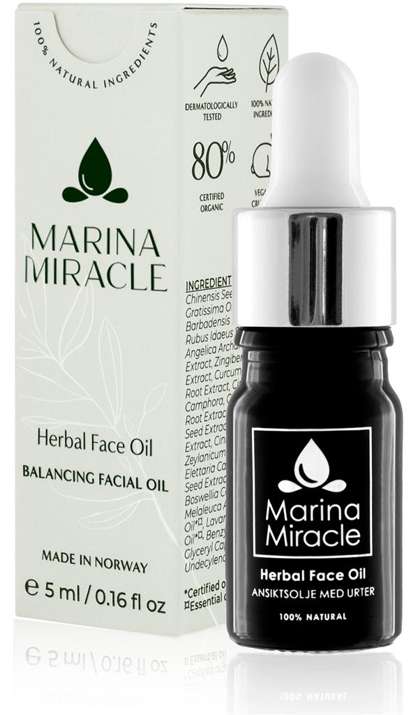 Bild på Marina Miracle Herbal Face Oil, 5 ml