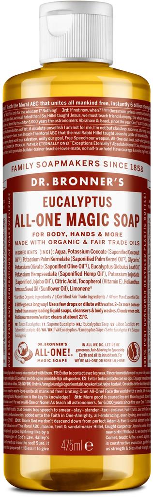 Bild på Dr. Bronners All-One Magic Soap Eucalyptus, 475 ml