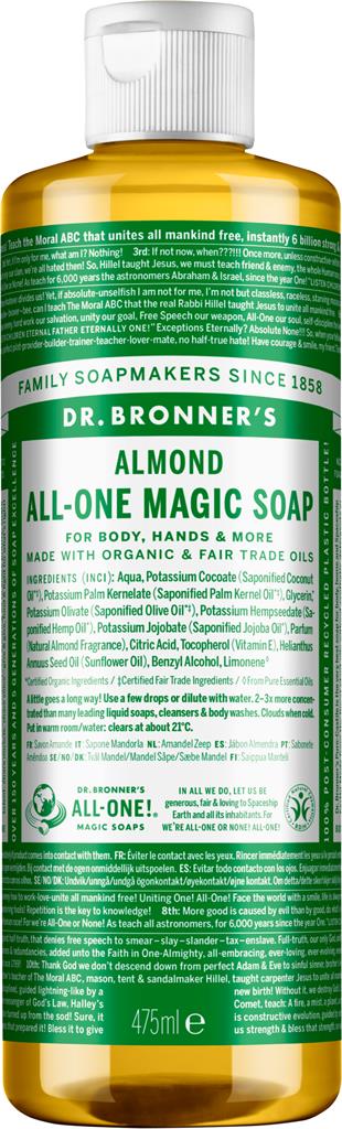 Bild på Dr. Bronners All-One Magic Soap Almond, 475 ml
