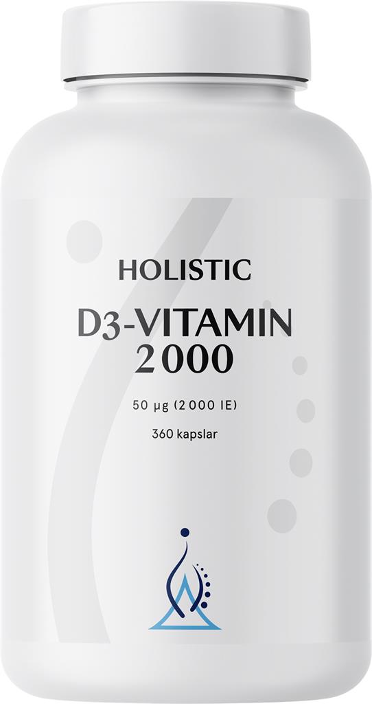 Bild på Holistic D3-vitamin 2000, 360 st