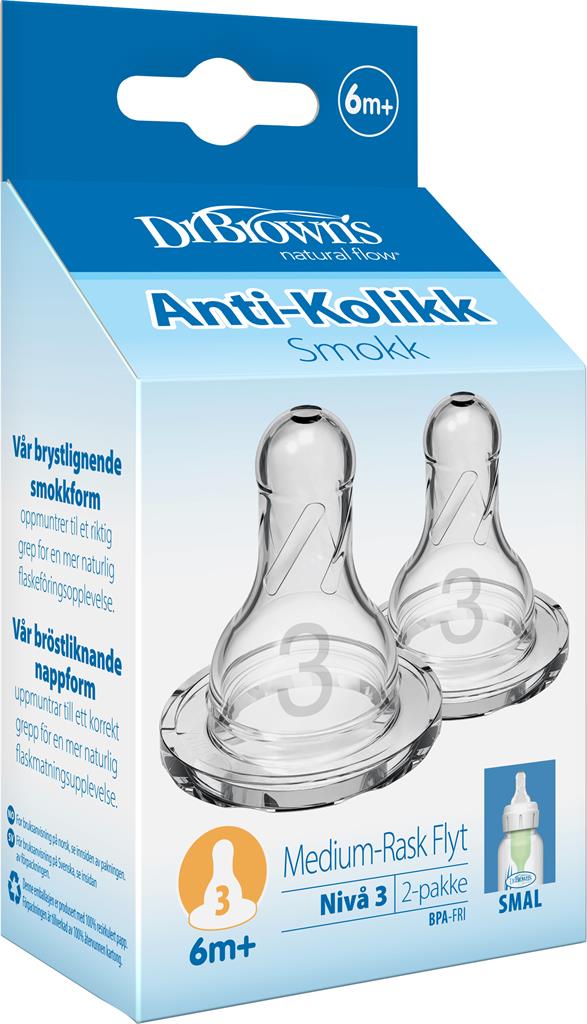 Bild på Dr.Browns NarrowNeck Dinapp strl.3, 2 st