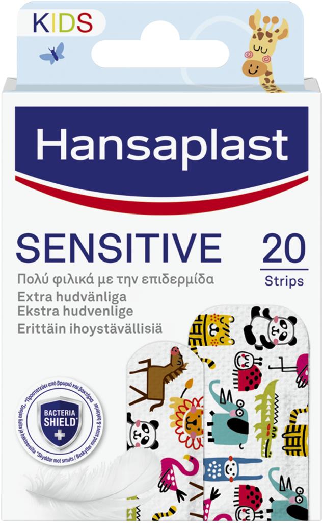 Bild på Hansaplast Kids Animal Sensitive barnplåster, 20 st