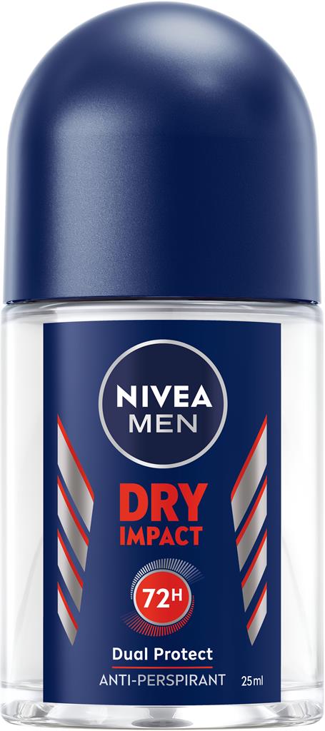 Bild på NIVEA MEN Dry Impact Roll On Mini, 25 ml