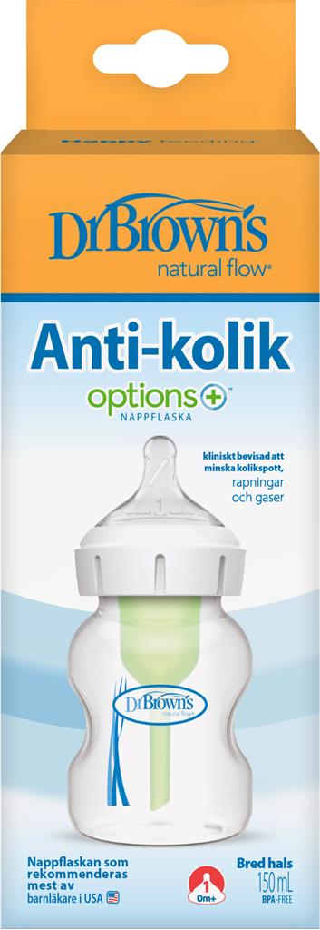 Bild på Dr.Browns WideNeck Nappflaska 150ml, 1 st