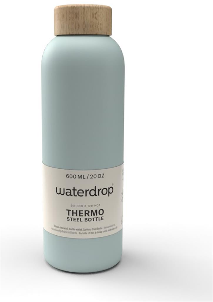 Bild på Waterdrop Thermo Bottle Pastel Turquoise, 1 st