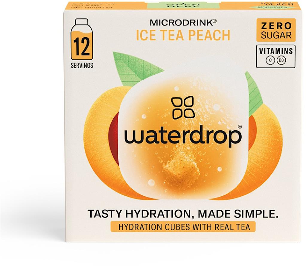 Bild på Waterdrop Ice Tea Peach, 12 st