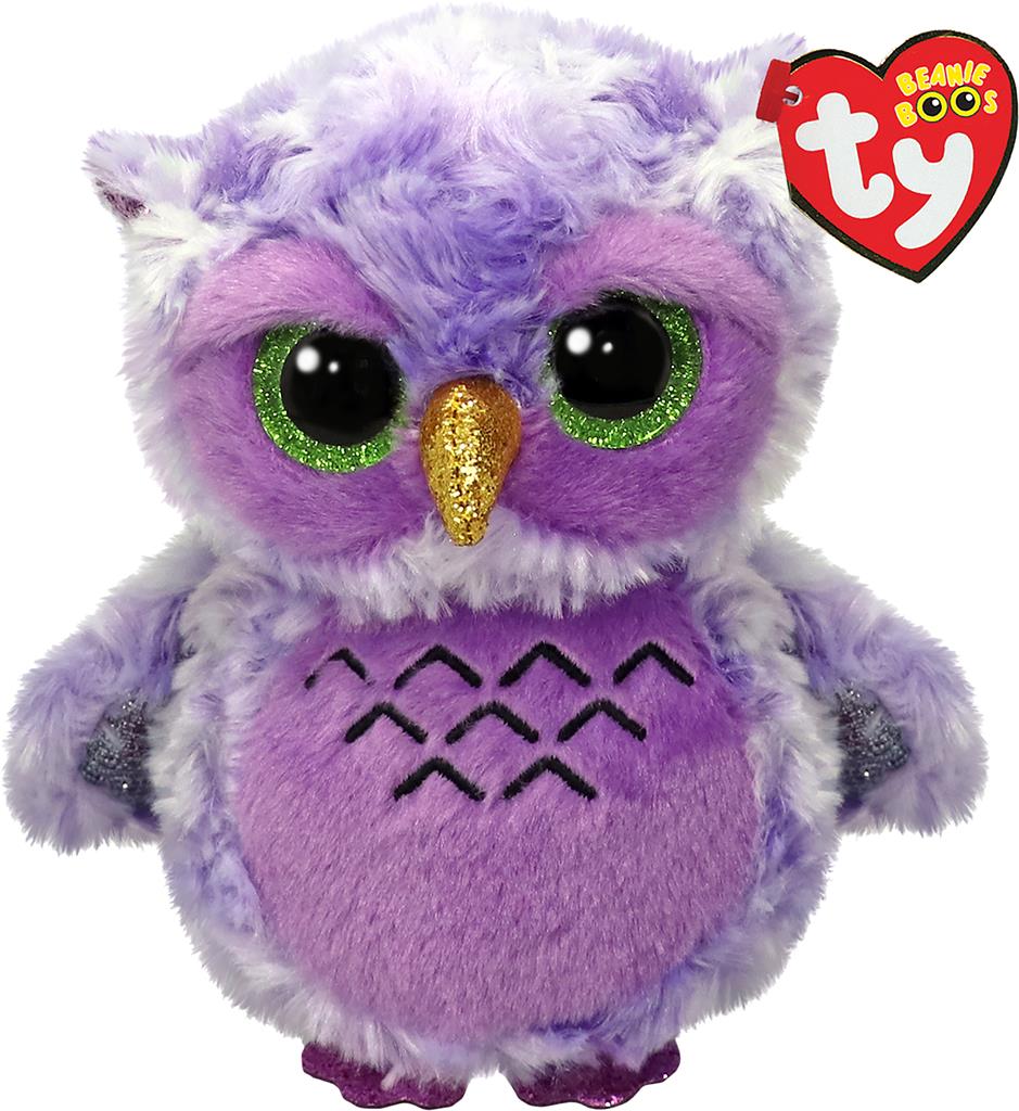 Bild på TY OWLIVIA (purple owl reg 15cm), 1 st