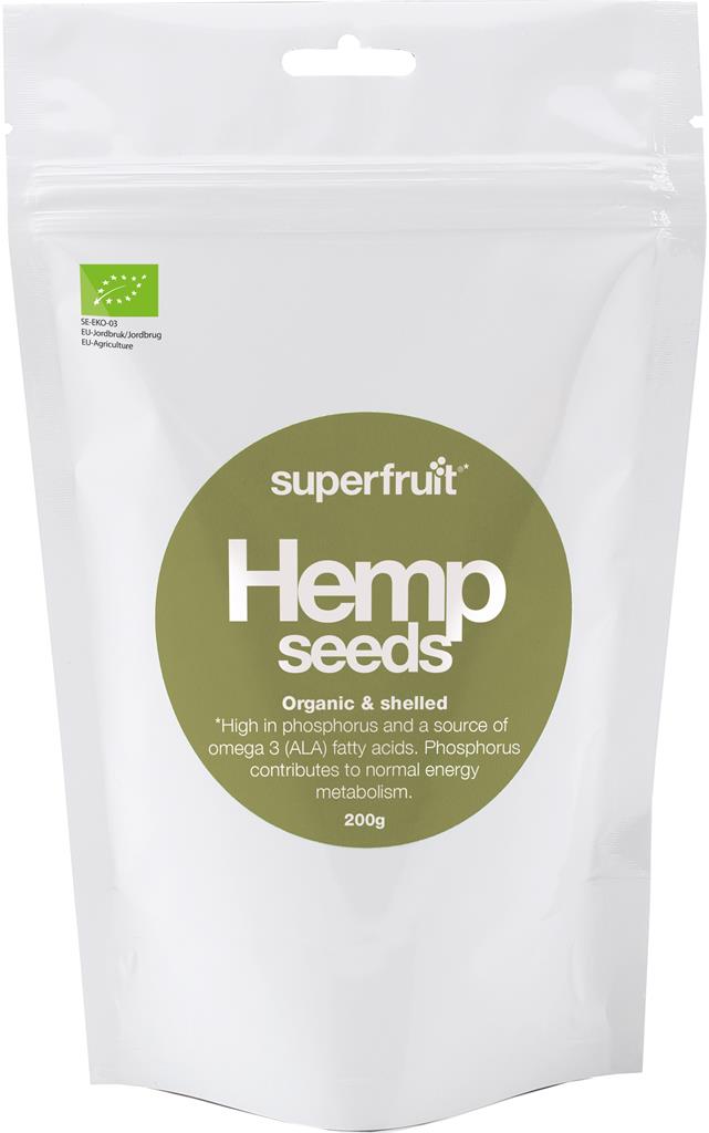 Bild på Superfruit Hampafrön, 200 g