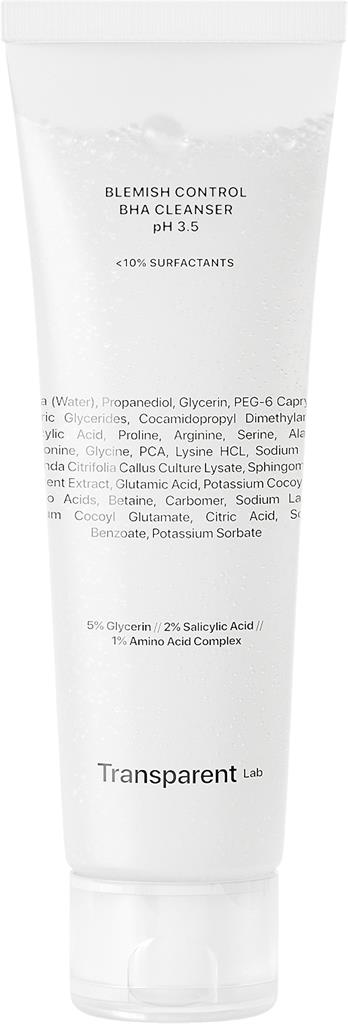 Bild på Niche Beauty Lab Transparent Lab Blemish Control BHA Cleanser pH 3.5, 150 ml