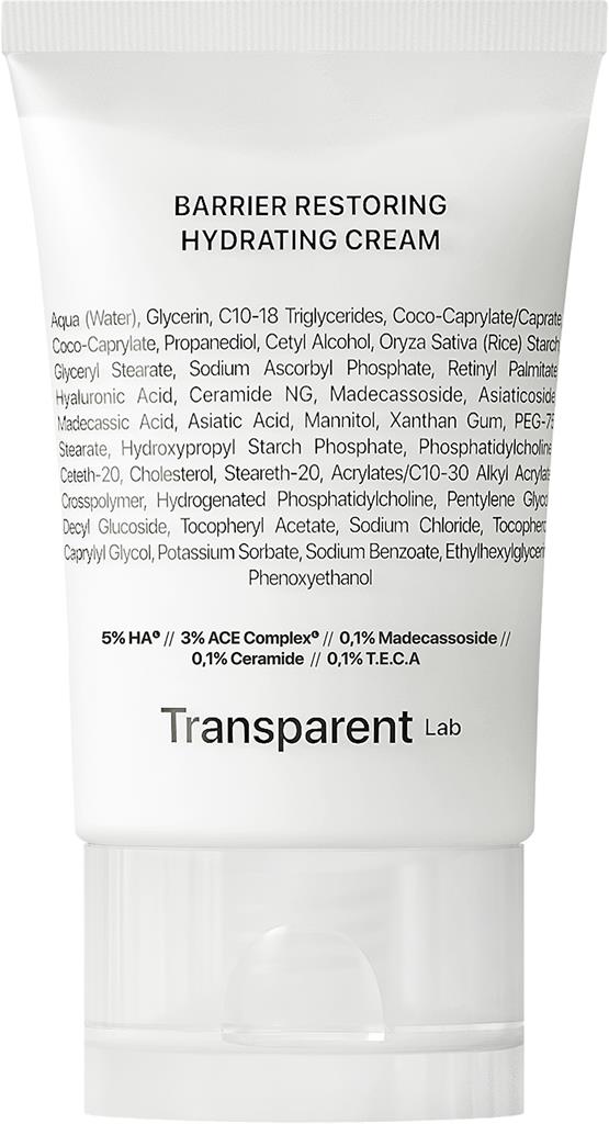 Bild på Niche Beauty Lab Transparent Lab Barrier Restoring Hydrating Cream, 50 ml