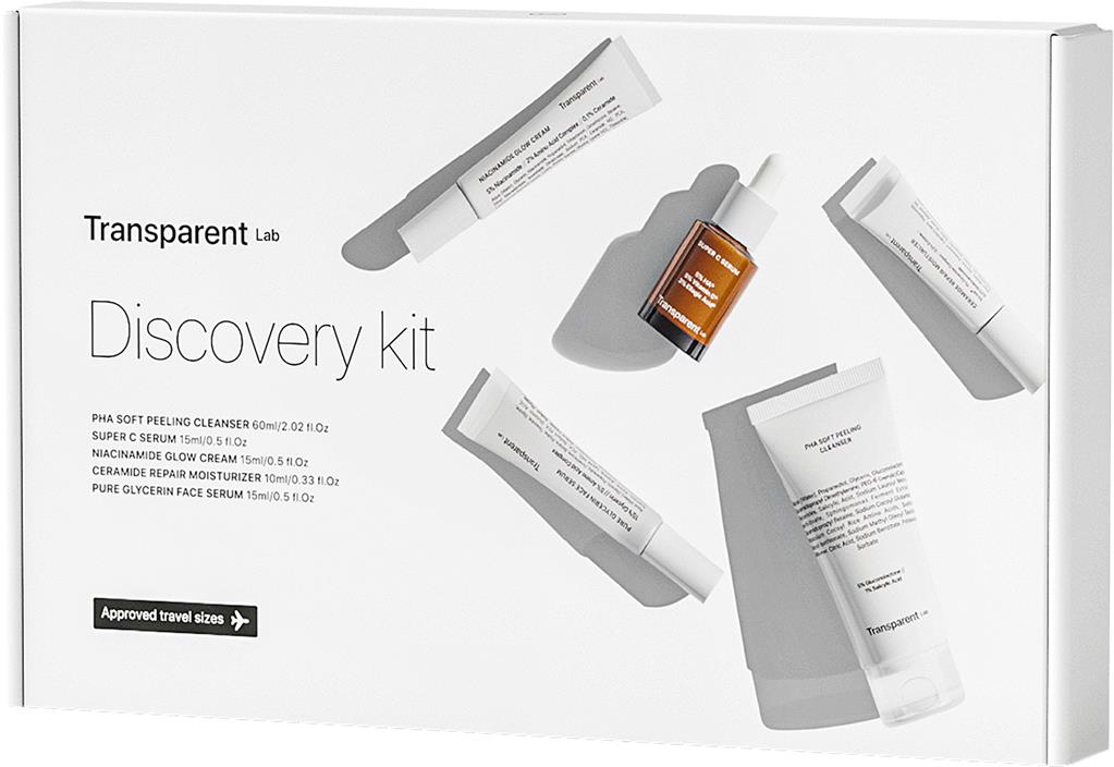 Bild på Niche Beauty Lab Transparent Lab Discovery Kit, 5 st