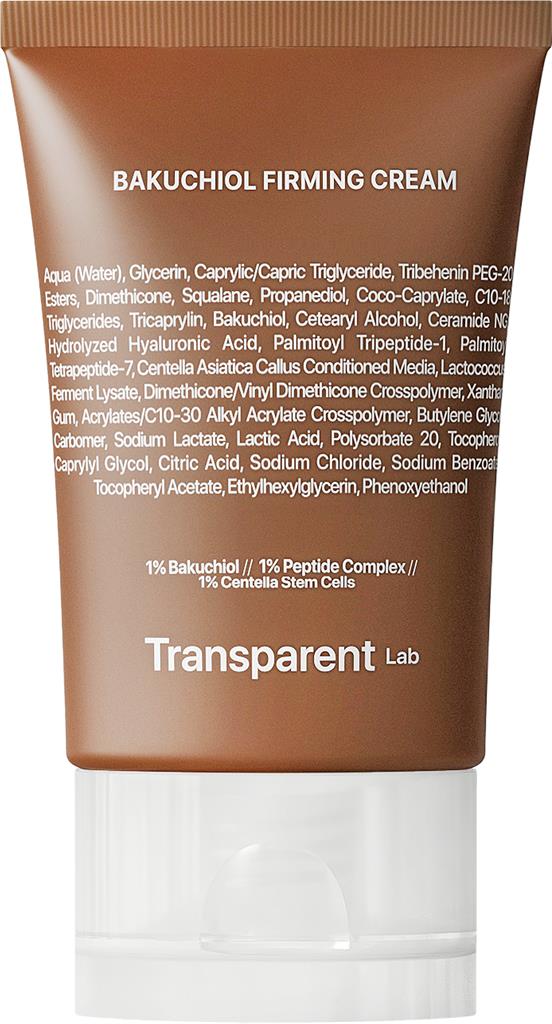 Bild på Niche Beauty Lab Transparent Lab Bakuchiol Firming Cream, 50 ml