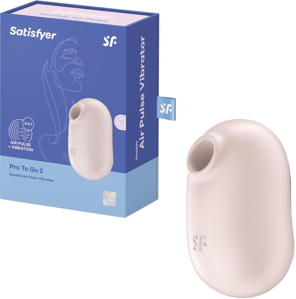 Bild på Satisfyer Pro To Go 2 Beige, 1 st