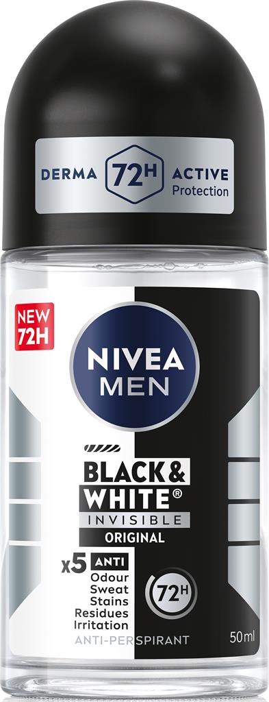 Bild på NIVEA MEN Black & White Original Roll On, 50 ml