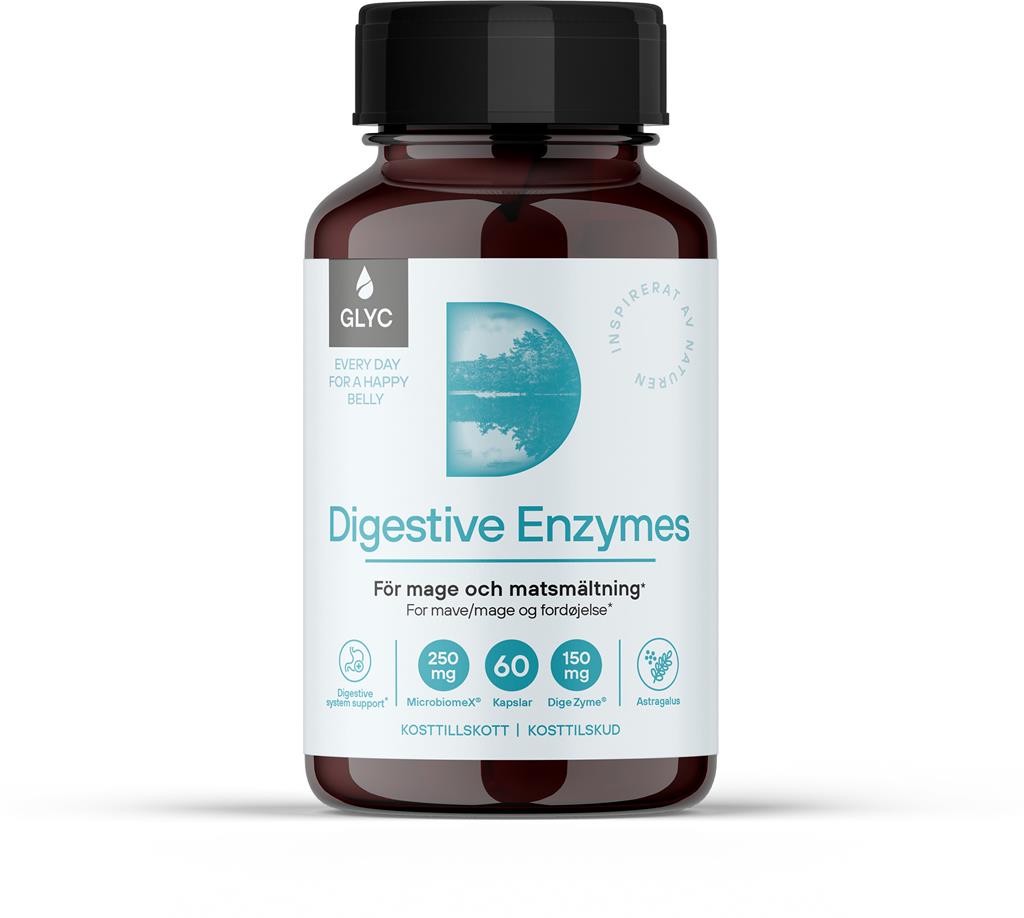 Bild på GLYC Digestive Enzymes, 60 st