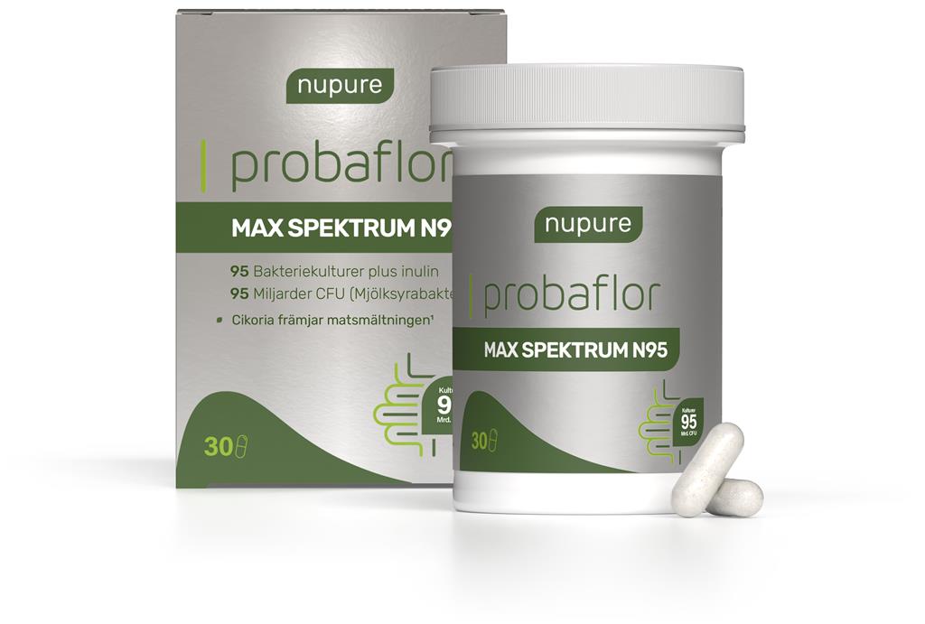 Bild på Nupure Probaflor MAX SPEKTRUM N95, 30 st