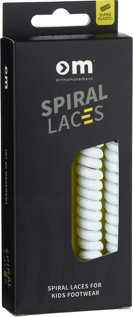 Bild på Ortho Movement OM Spiral Laces Vit, 2 st