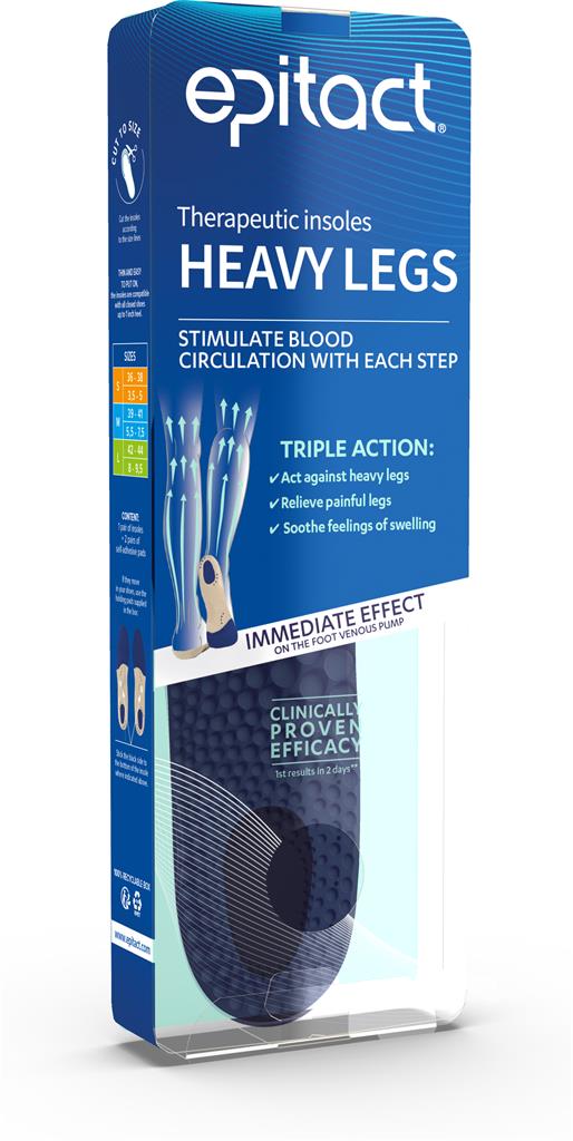 Bild på Epitact Heavy legs insoles (L 42-44), 2 st
