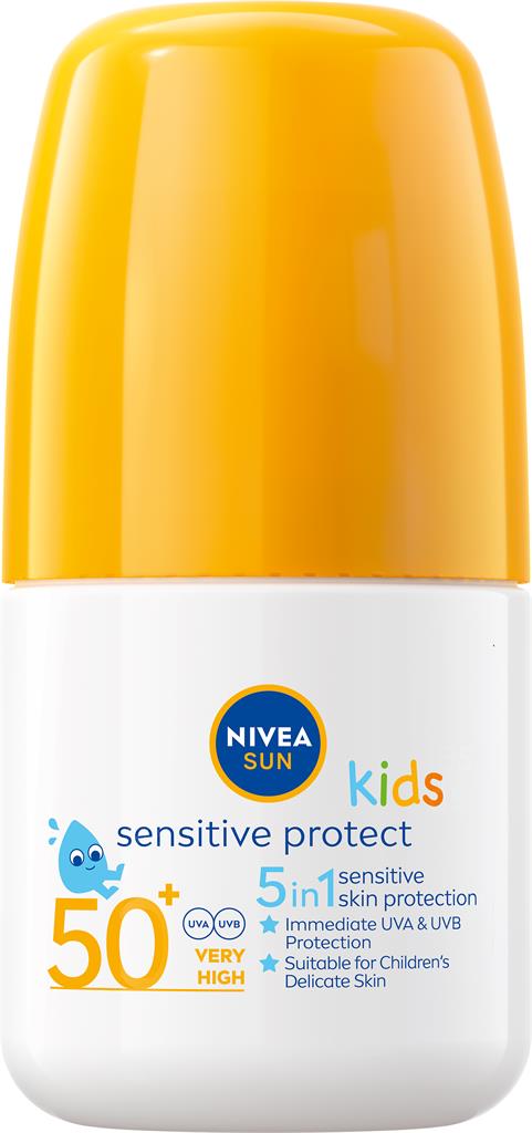 Bild på NIVEA Sun Kids Sentitive Roll-on SPF50+, 50 ml