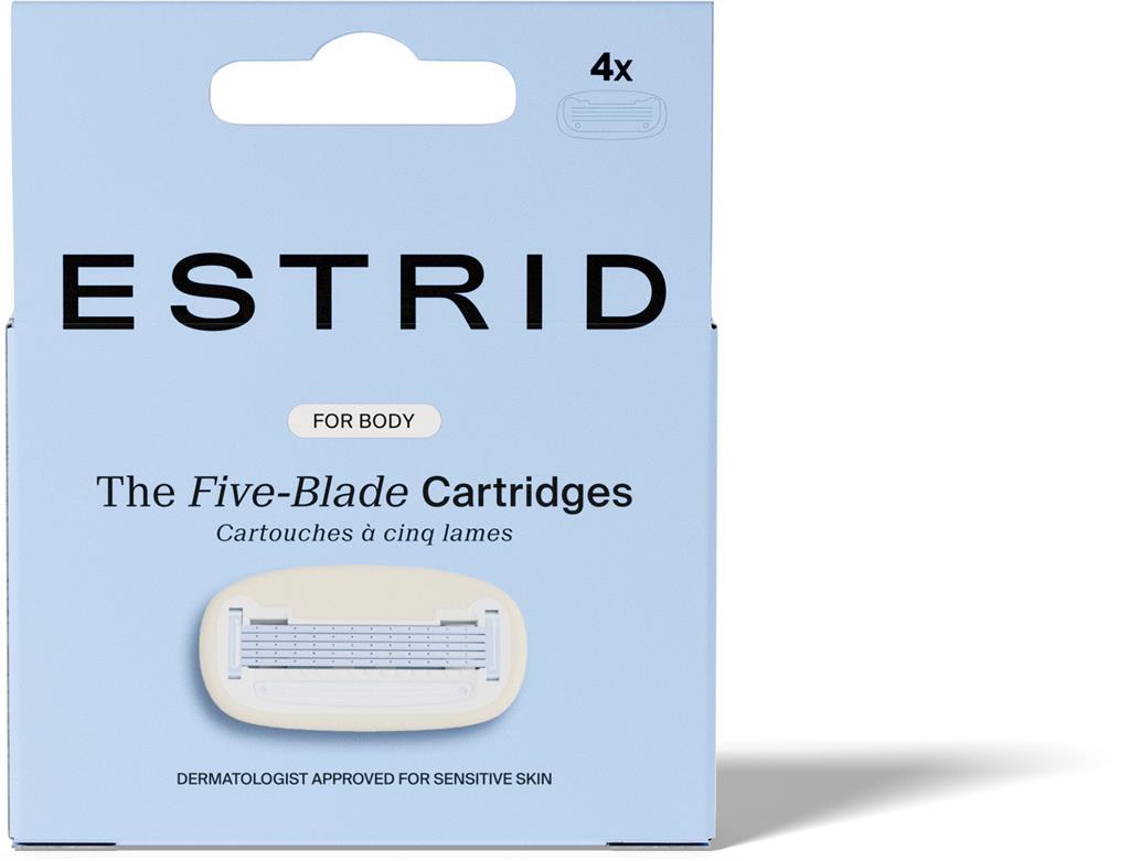 Bild på Estrid 4x Rakblad Body, 4 st