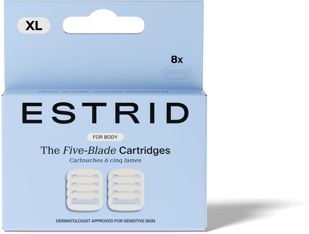 Bild på Estrid 8x Rakblad Body, 8 st