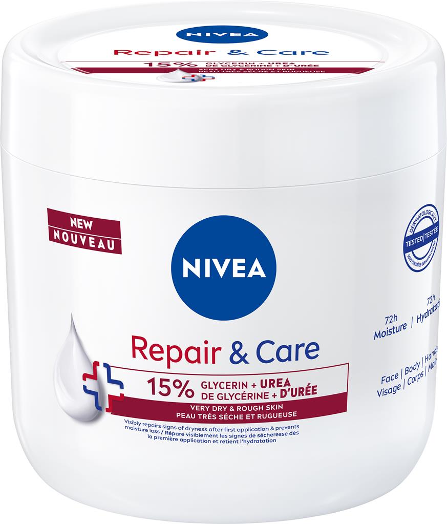 Bild på NIVEA Repair & Care Body Cream UREA, 400 ml