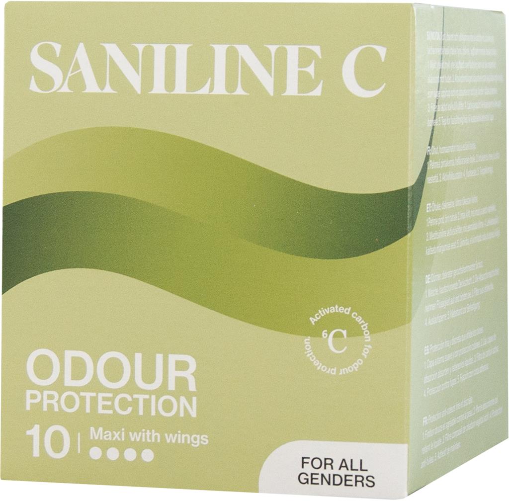 Bild på Saniline C Maxi med vingar, 10 st