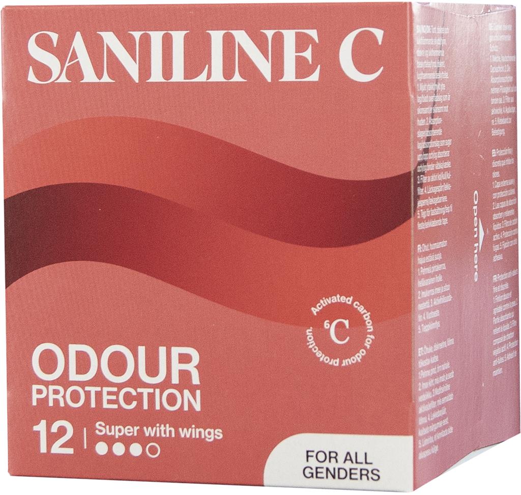 Bild på Saniline C Super med vingar, 12 st